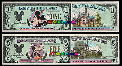 disney coins as currency