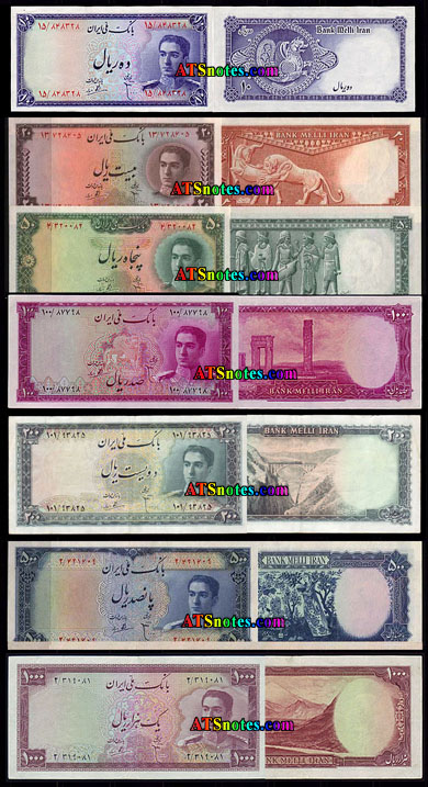 iran currency face
