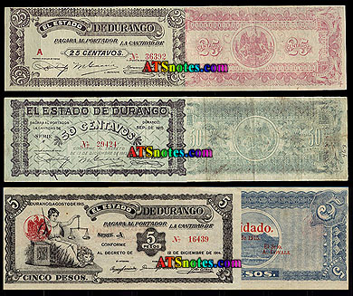 1915 MEXICO SONORA 50 CINCUENTA PESO BANKNOTE NICE CRISP AU/UNC  X116