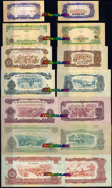South Vietnam Paper Money 20 Dong 1962 Used 