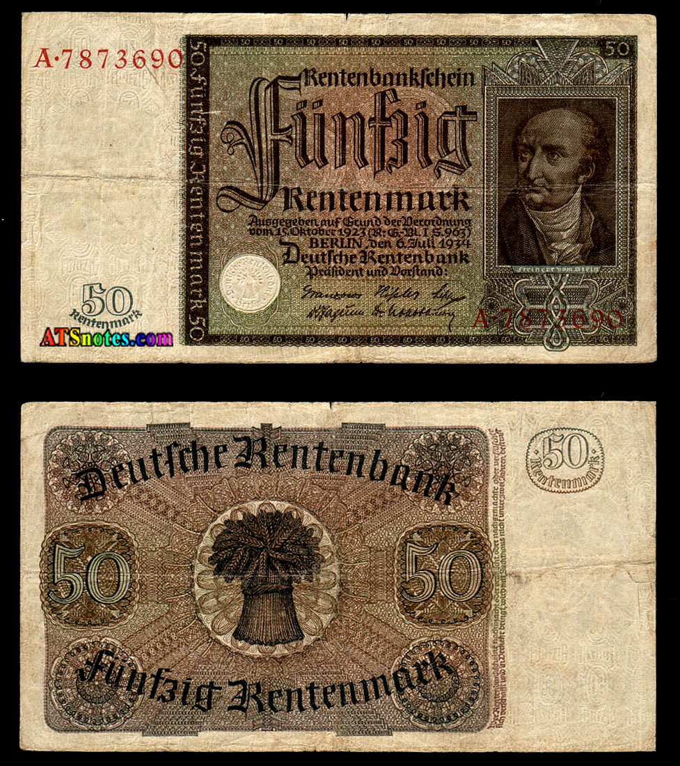 OLD GERMAN CURRENCY FROM 1920-1944 SOLD IN LOTS OF 20